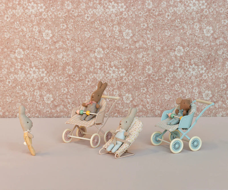 Baby Stroller - Rose - MAILEG