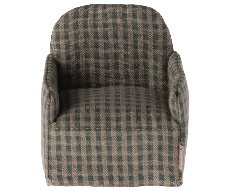 Folding Chair - Green Check - MAILEG