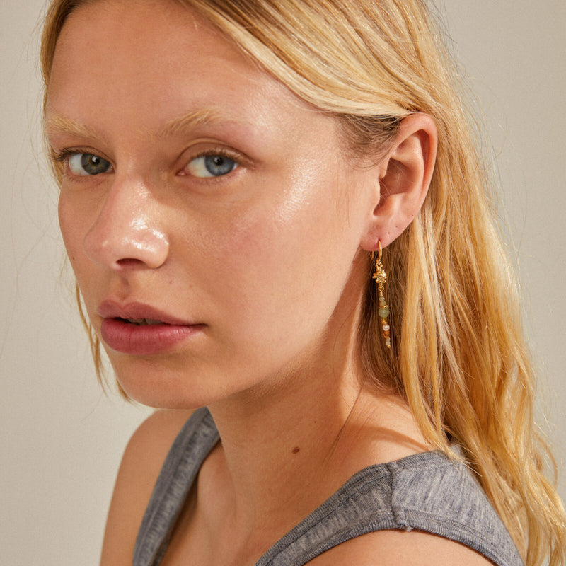 Multicoloured Earrings-Cloud