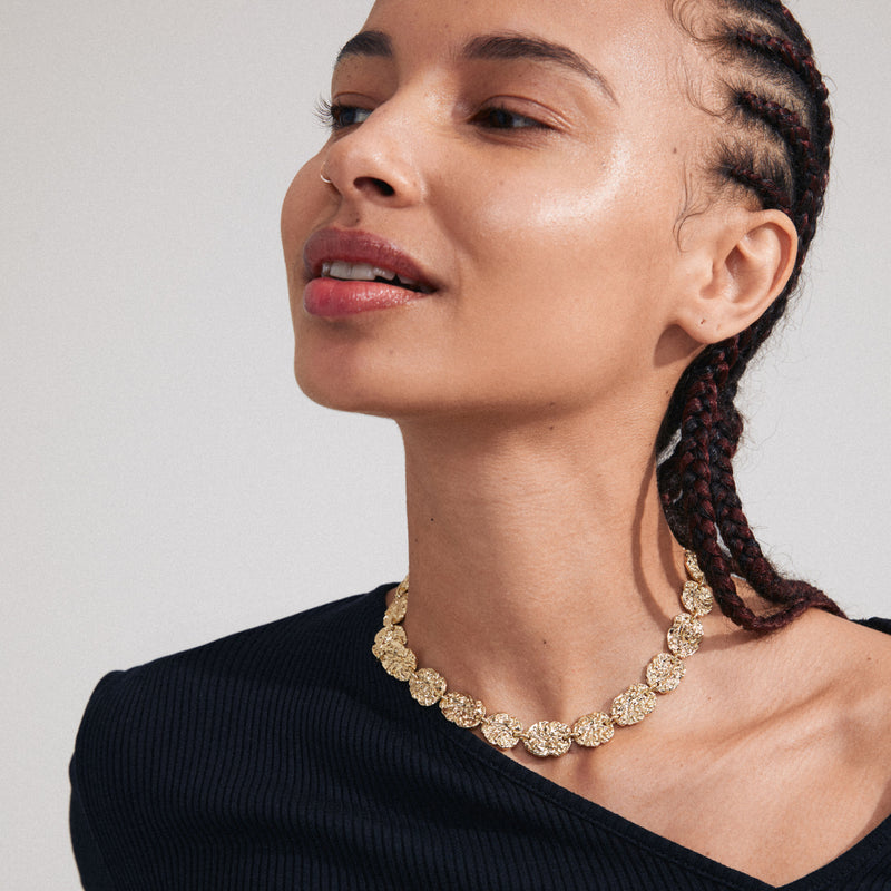 Necklace - True Gold Plated Necklace - JANE