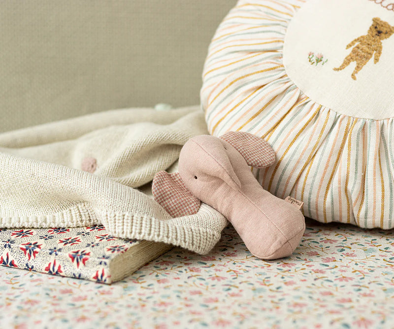 Rattle - Elephant - Lullaby Friends - Rose