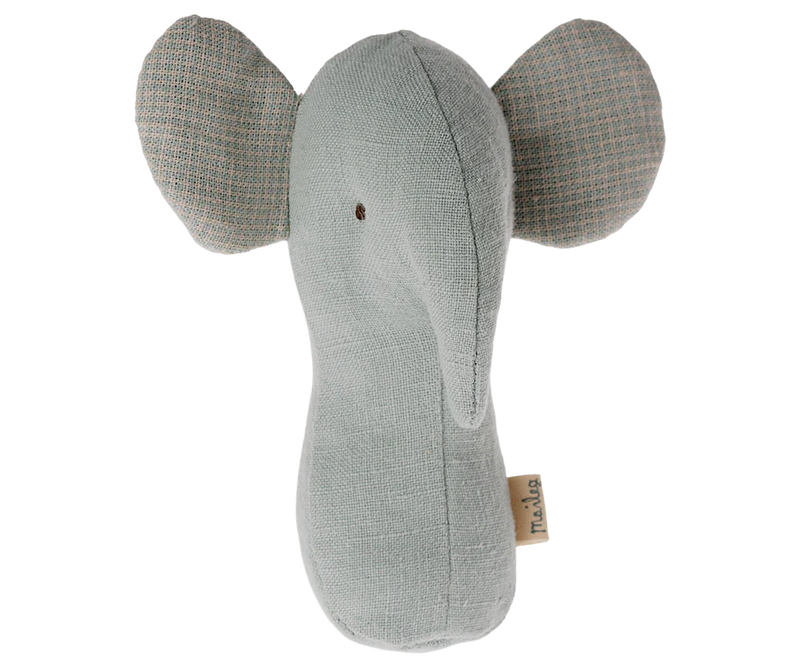 Rattle - Elephant - Lullaby Friends - Light Dusty Blue