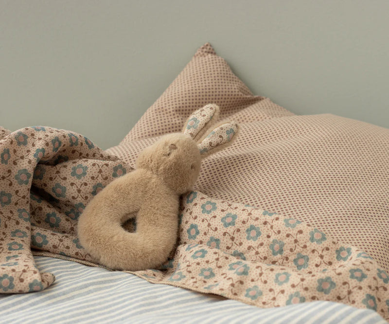Rattle Set - Rabbit - Cream Peach