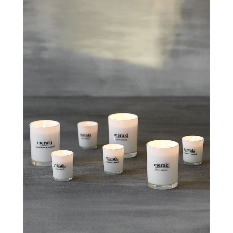Scented candle Sandalwood and Jasmie