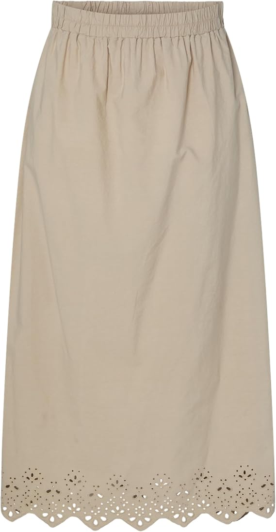 Skirt - PCSALIMINA HW ANKLE SKIRT - Crockery