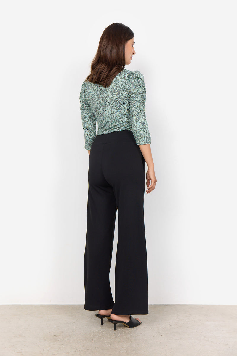 Top - MARCIA AOP - Green - LB