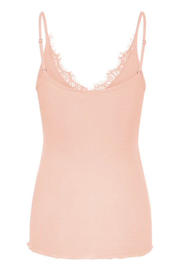 Top - MAYA SZ STRAP TOP - Sepia Rose