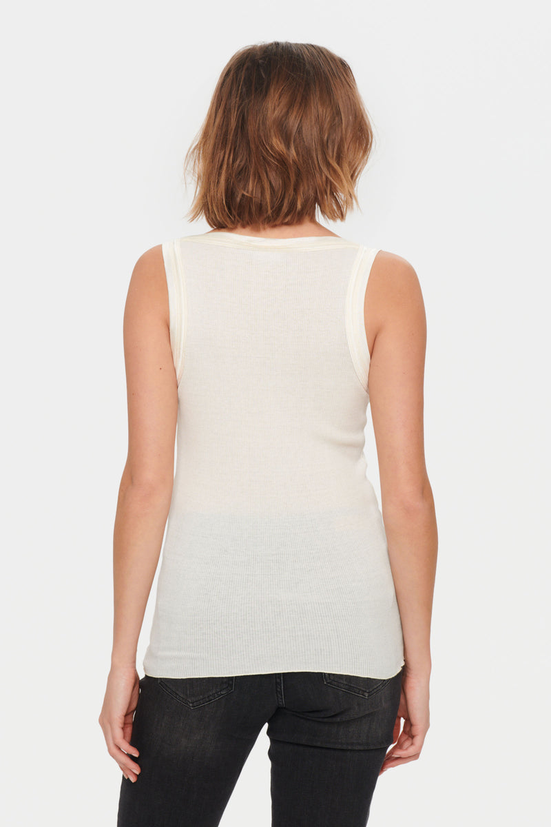 Top - MAYA SZ TANK TOP - Ice