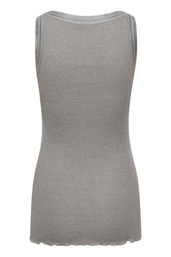 Top - MAYA SZ TANK TOP - Mist Grey Melange