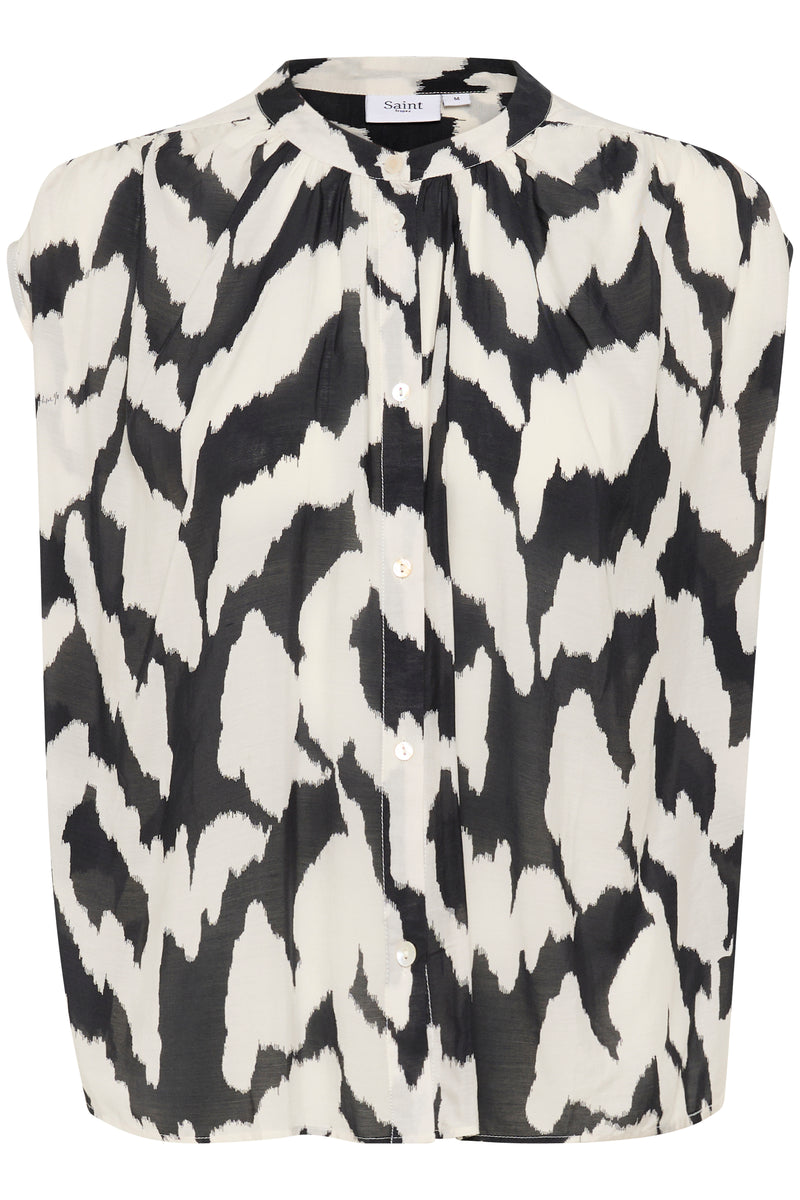 Blouse - KELSIESZ - Black Monochrom