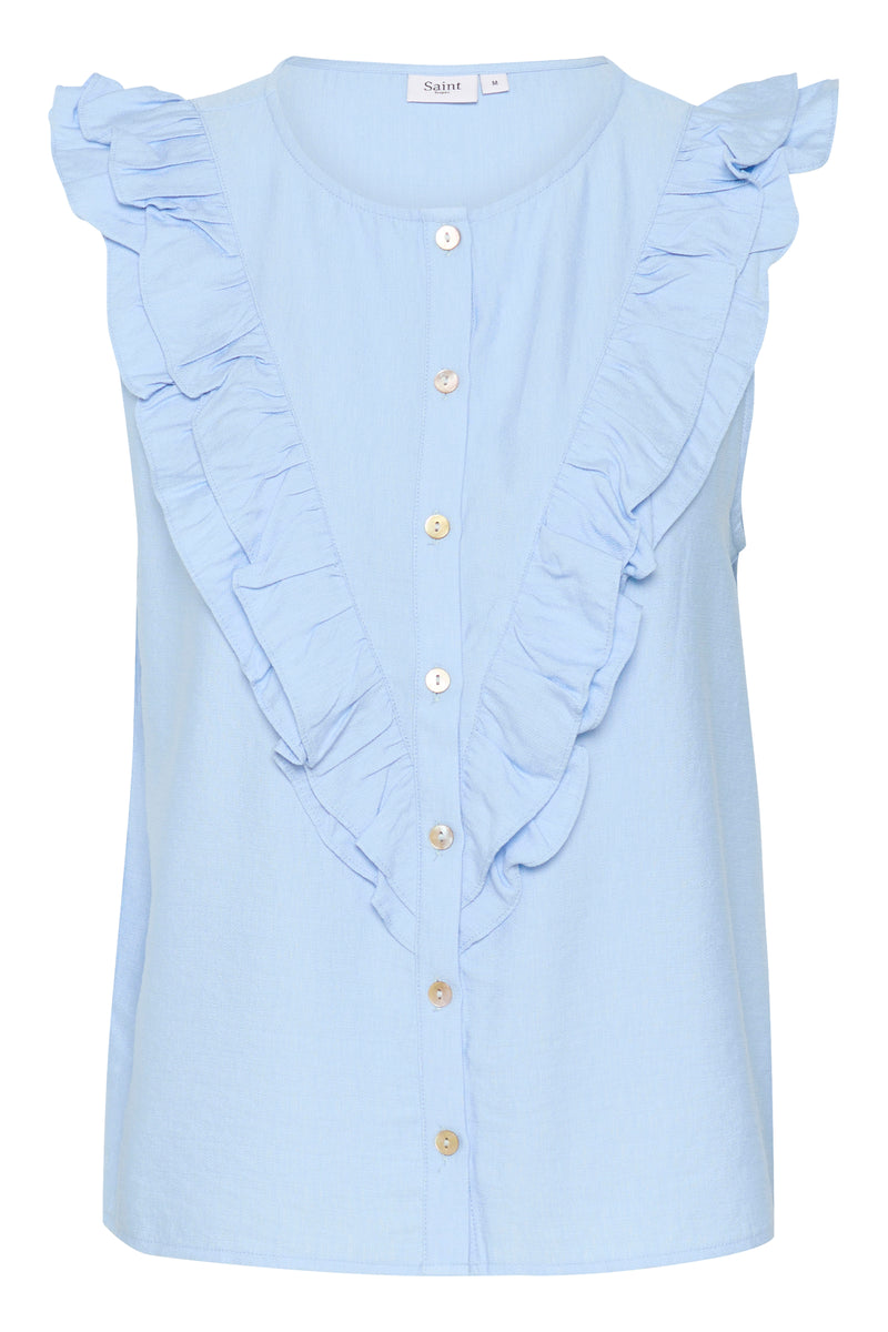 Shirt - KLAUDIASZ SHIRT - Chambray Blue