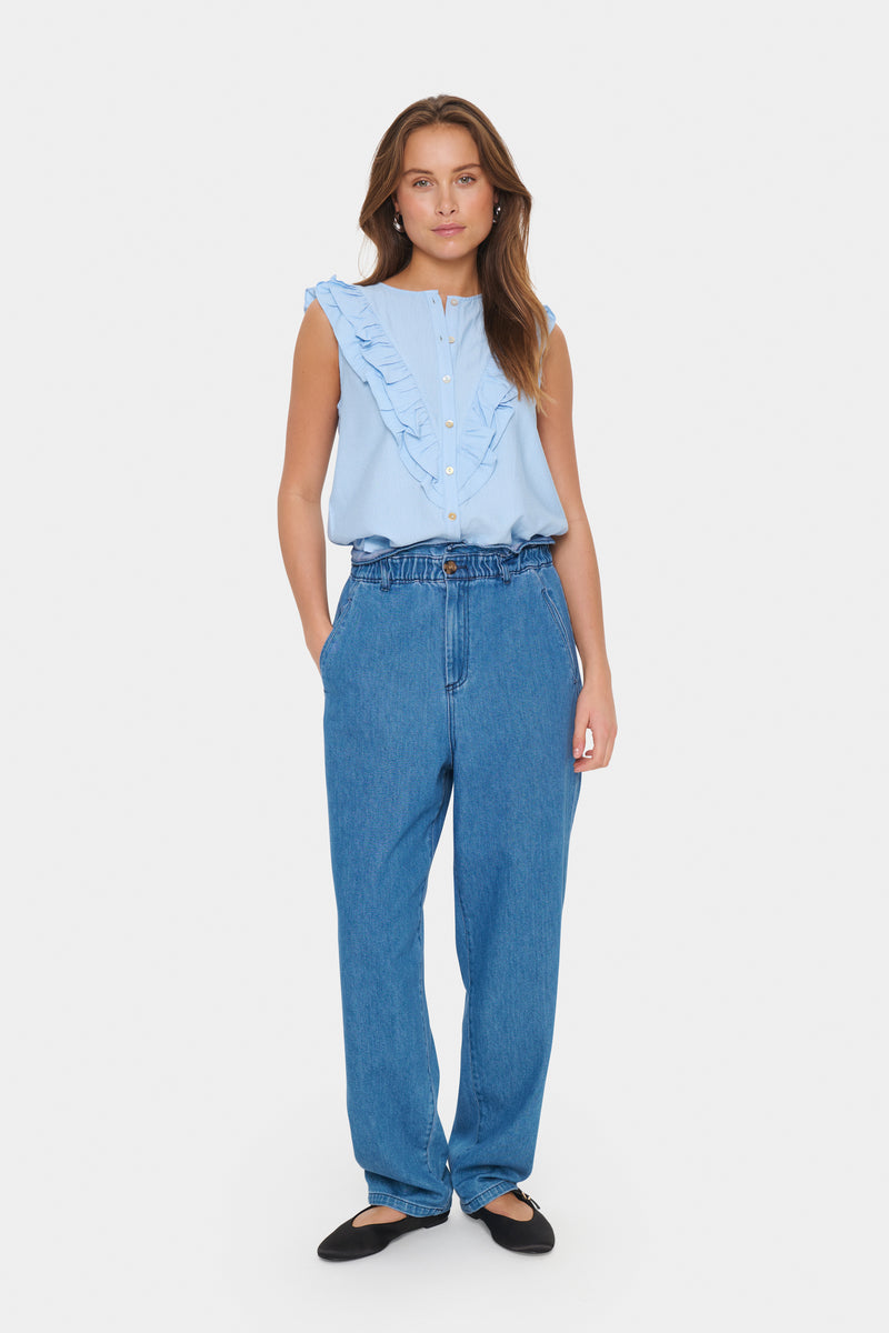 Shirt - KLAUDIASZ SHIRT - Chambray Blue