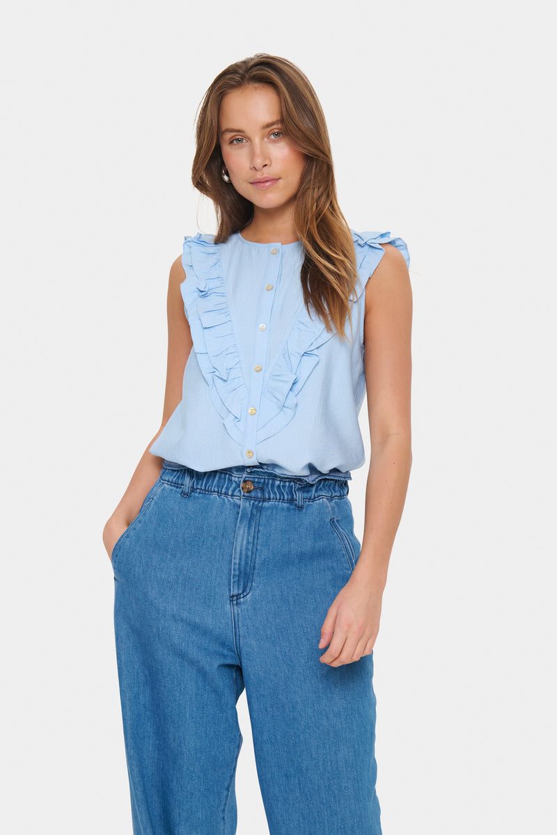 Shirt - KLAUDIASZ SHIRT - Chambray Blue