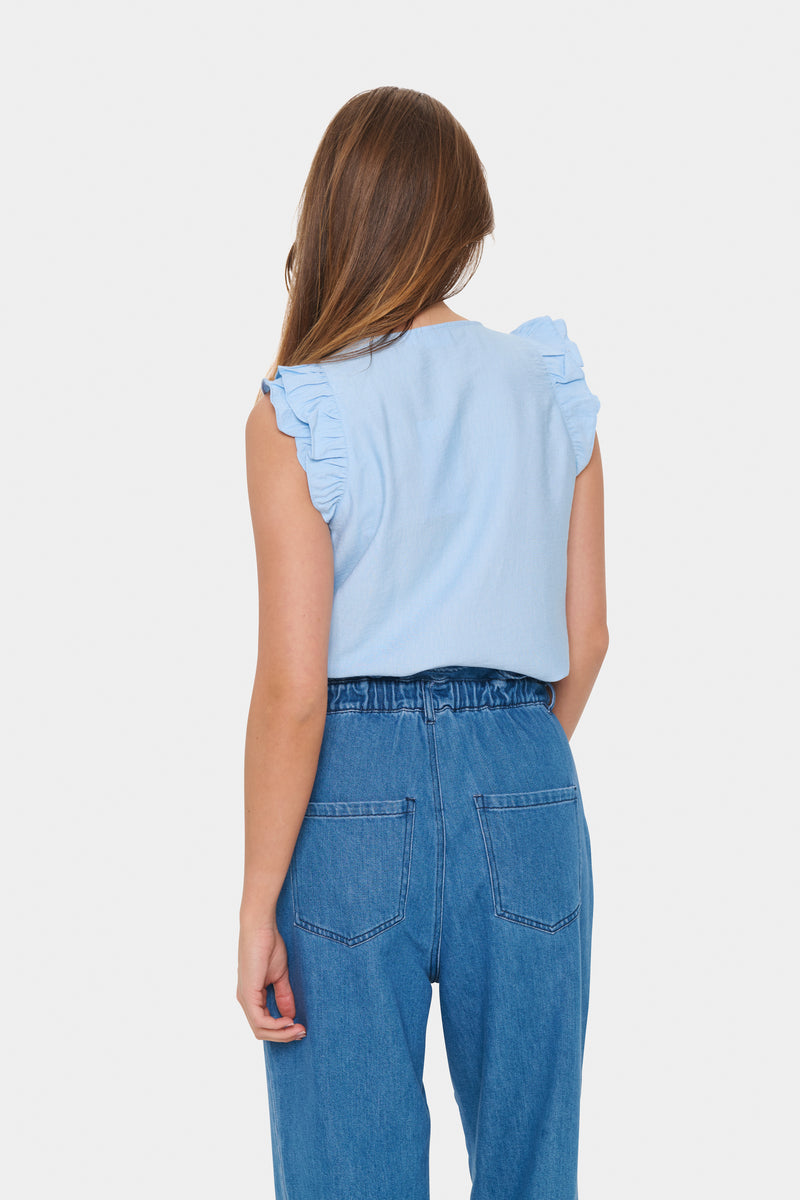 Shirt - KLAUDIASZ SHIRT - Chambray Blue