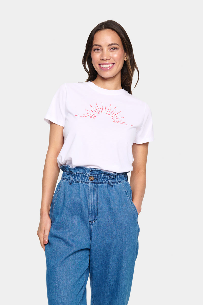 Top - KANVASZ T-SHIRT - Poinciana