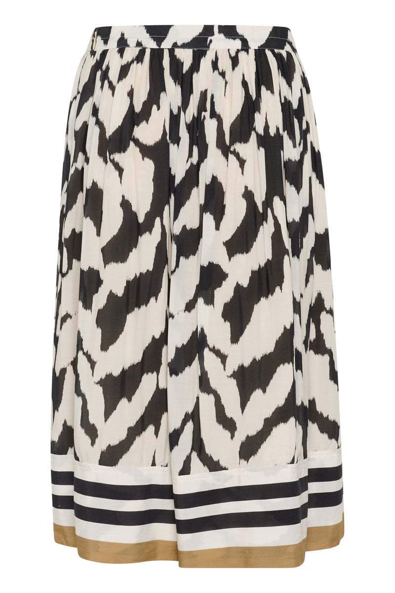 Skirt - KELSIESZ SKIRT - Black Monochrom