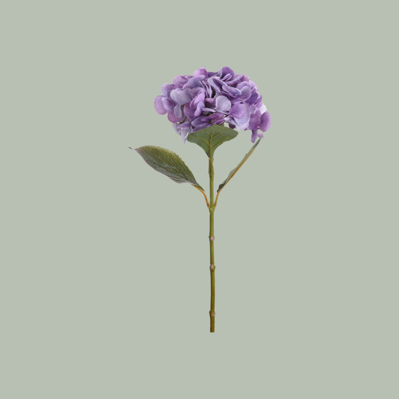 Stem - Artificial Flower - Hydrangea - Light Purple