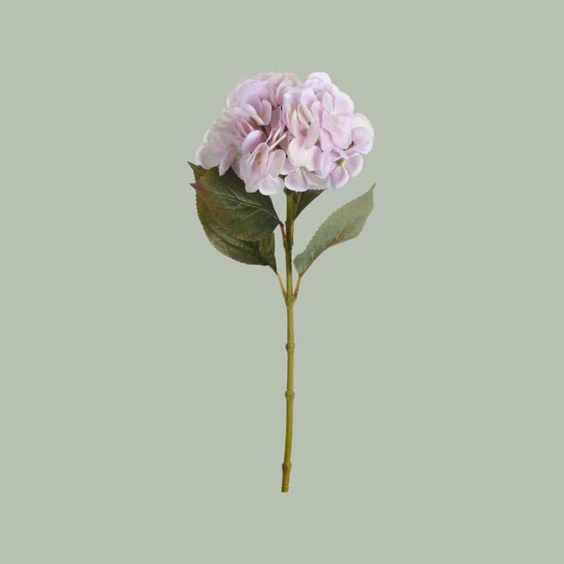 Stem - Artificial Flower - Hydrangea - Blush Pink
