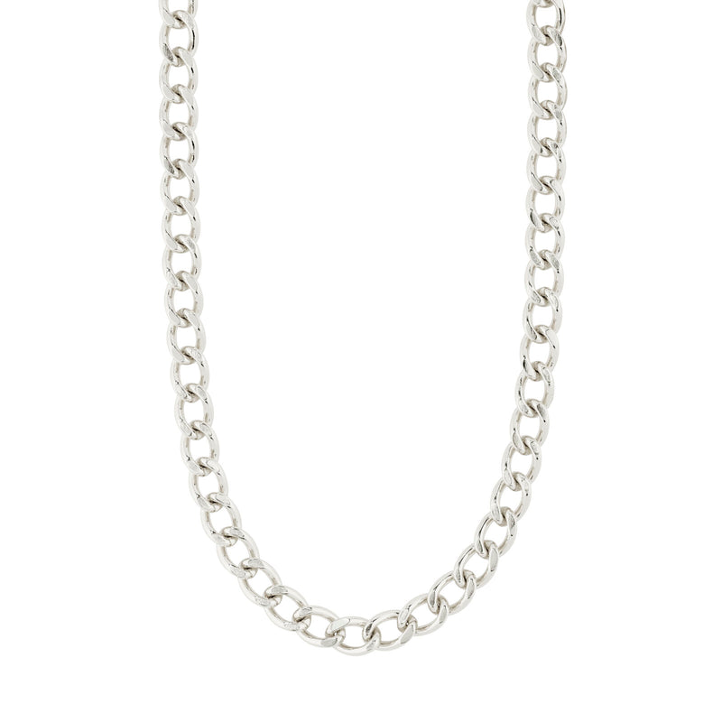 Curb Necklace-Charm