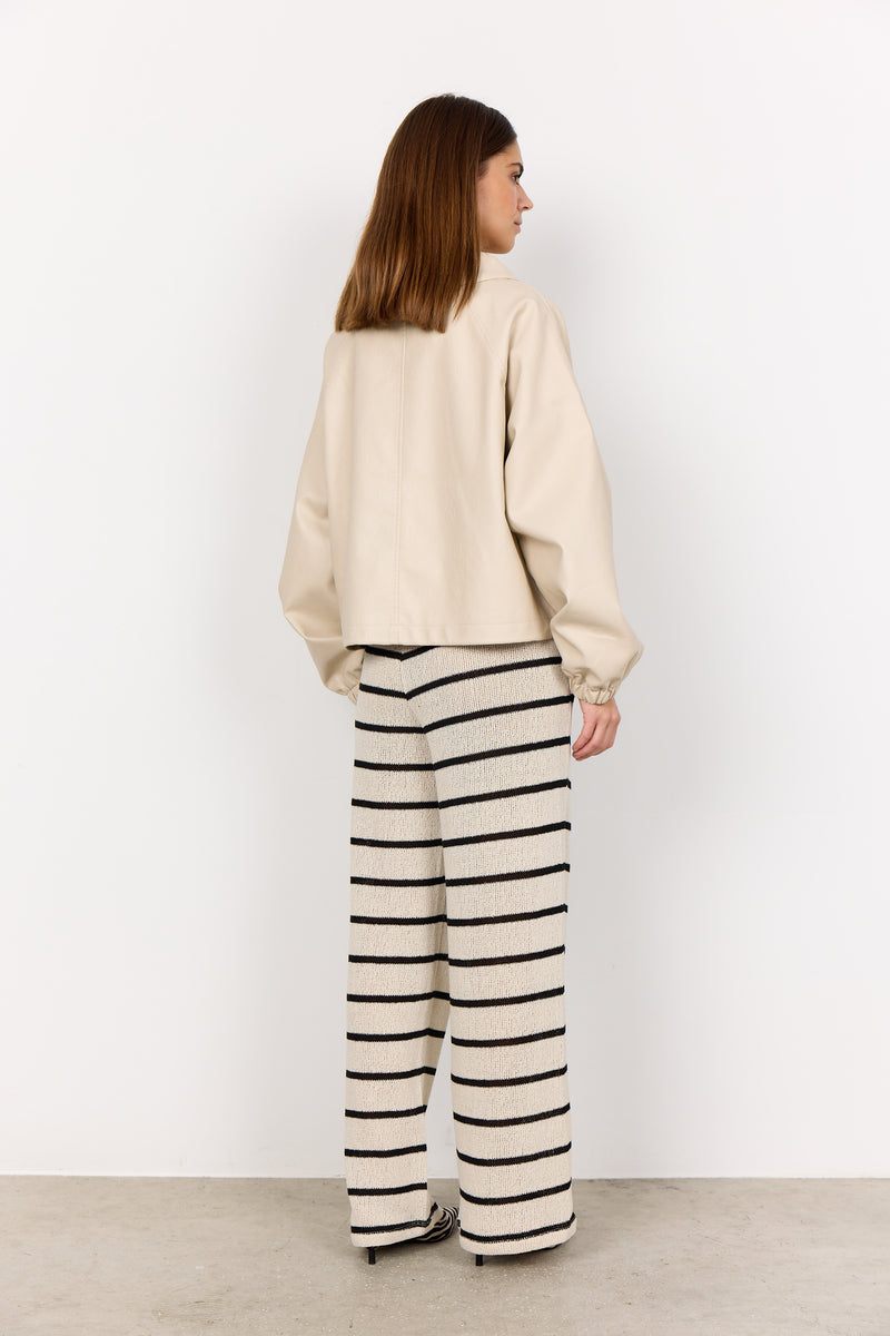 Jacket - GUNILLA 9 - Faux Leather - Cream
