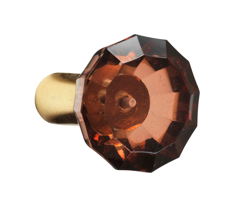 Hook - Large - Glass - Amber