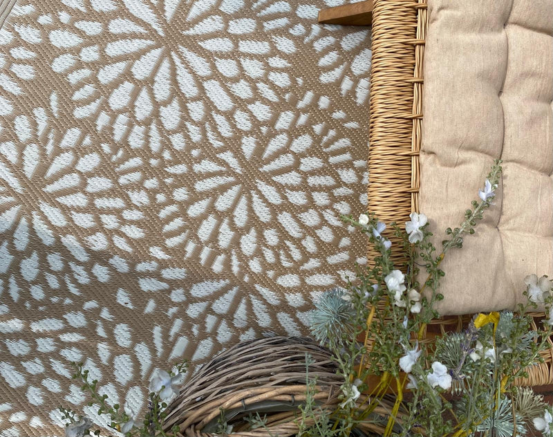 Floor Rug - 90 x 150cm - Outdoor - Sand