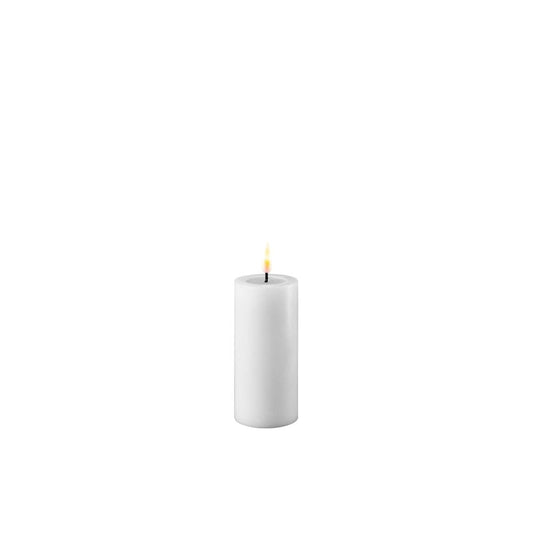 LED Candle - White - 5cm x 10cm