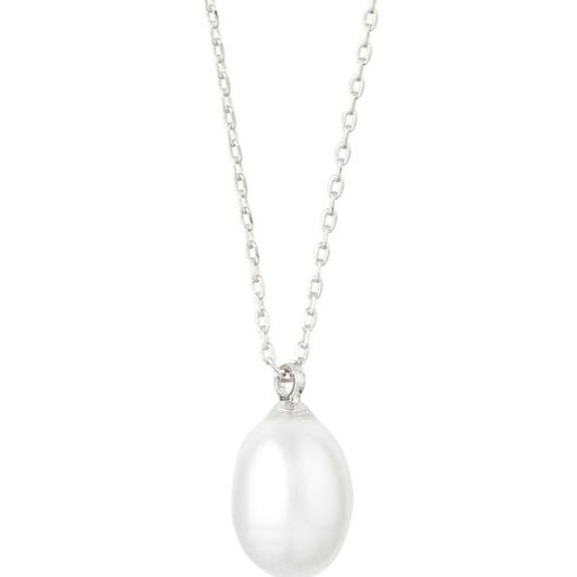 Fresh Water Pearl Pendant Necklace-Eila