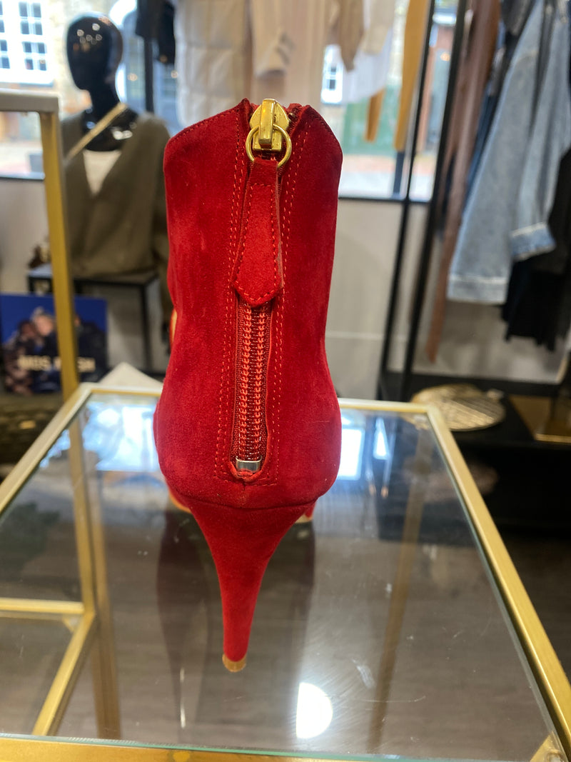 Sandal - DARE - Suede - Red