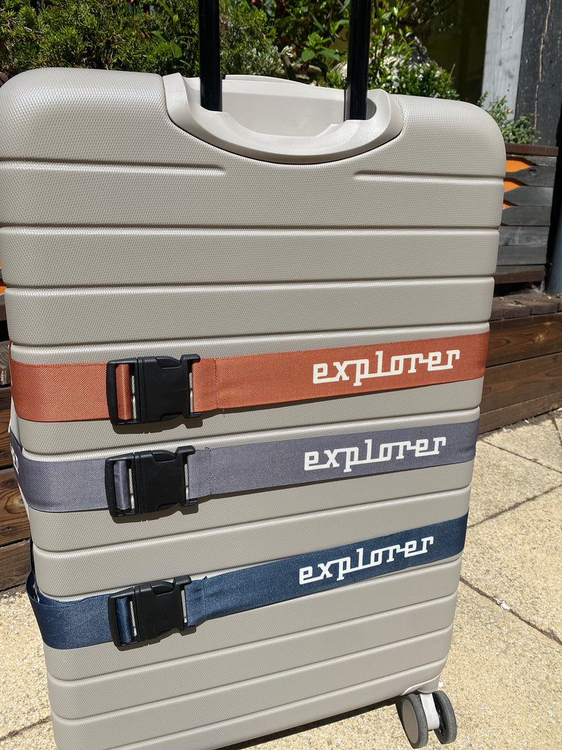 Suitcase Strap - EXPLORER - Orange