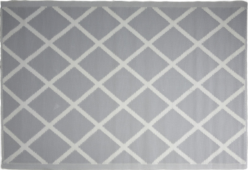 Floor Rug - 120 x 180cm - Outdoor - Grey