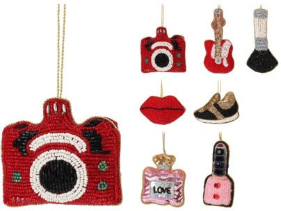 Tree Decoration - Mirror- Beaded