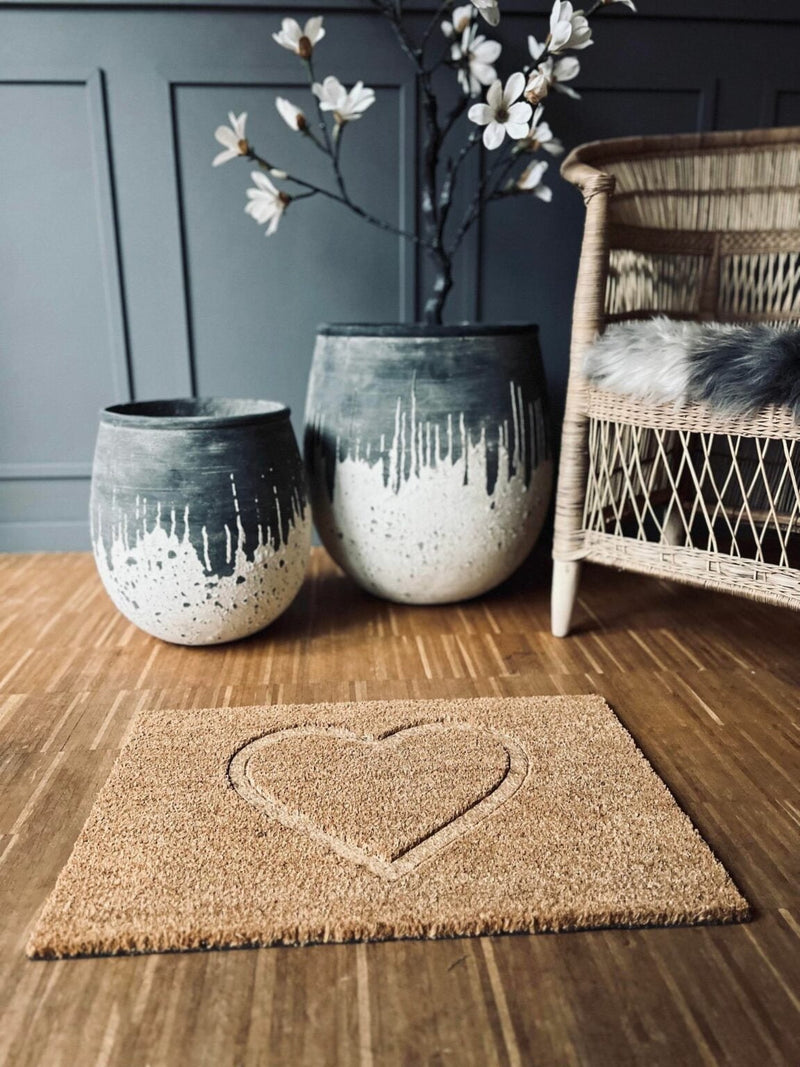 Doormat - Heart - 75x45cm