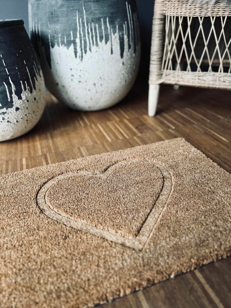 Doormat - Heart - 75x45cm