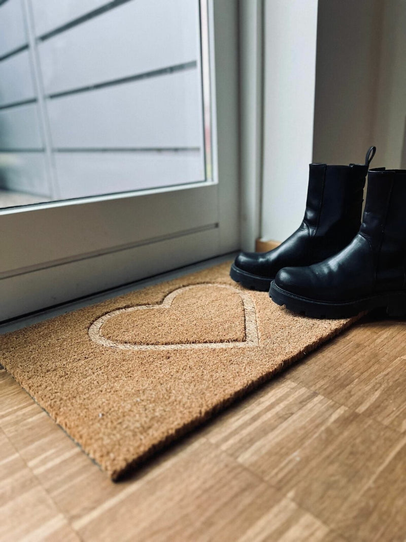Doormat - Heart - 75x45cm