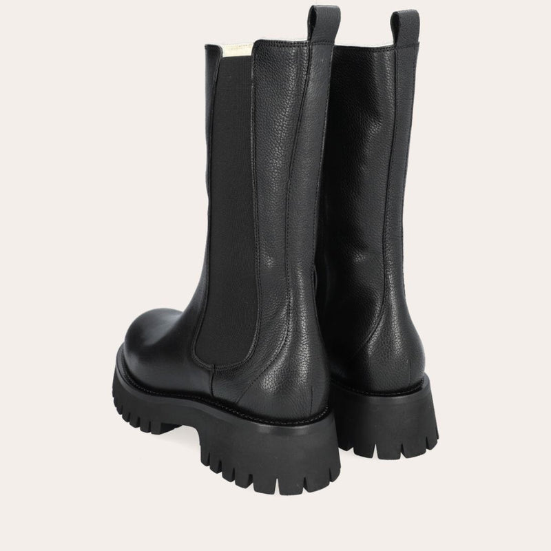 Boots Chelsea - With Fur Lining - Black