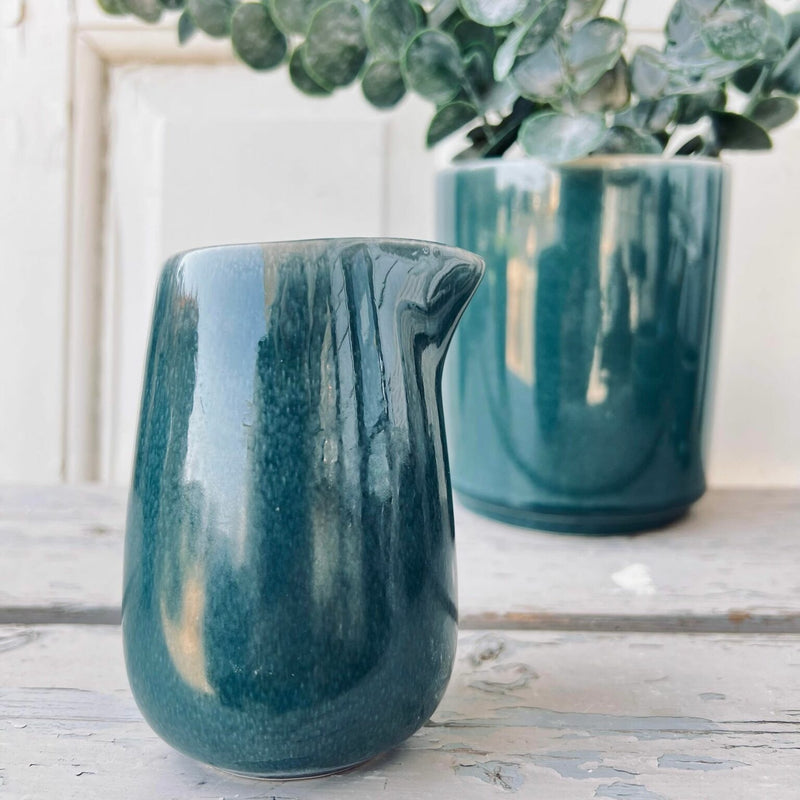 Milk Jug Without Handle - Ocean Green