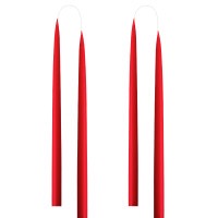 Candle Hand Dipped 35cm - One Pair
