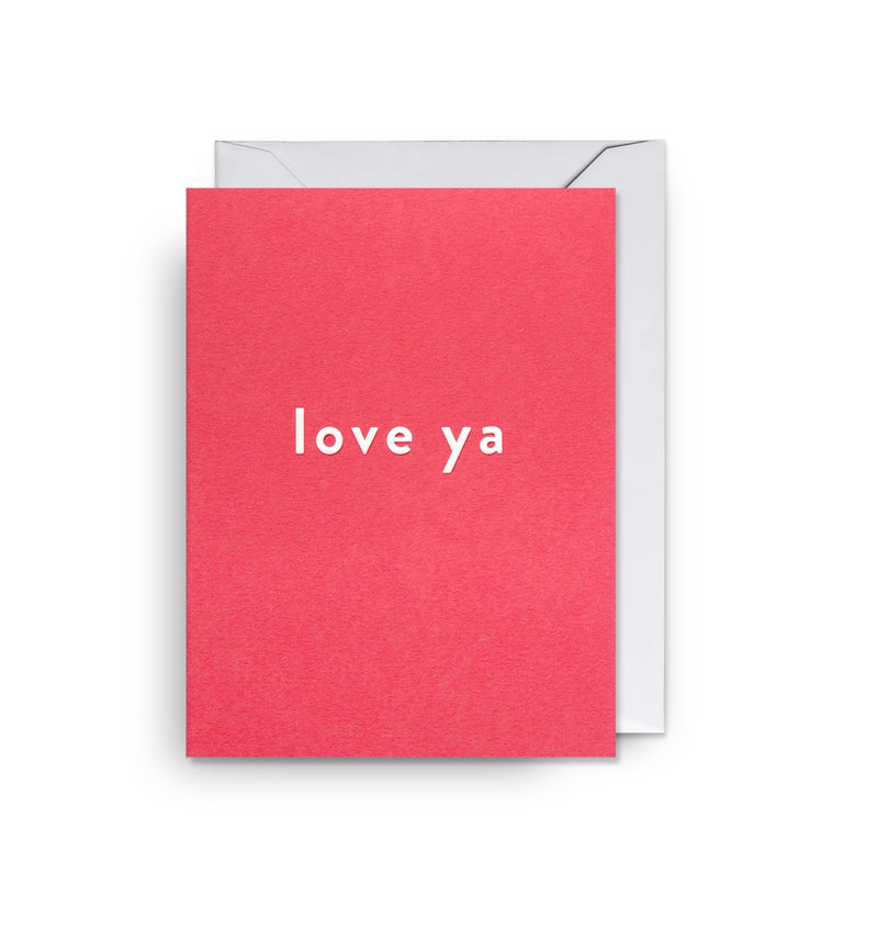 Card - Love Ya