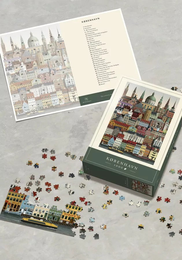 Jigsaw Puzzle - København (Copenhagen)