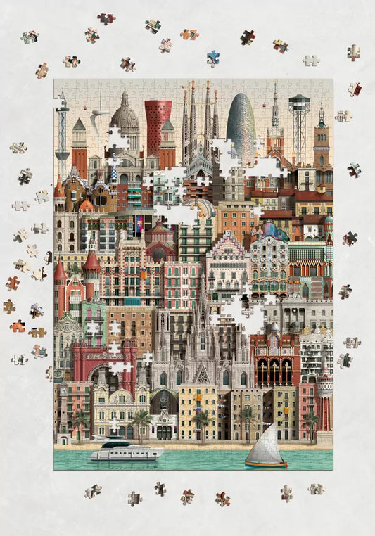 Jigsaw Puzzle - Barcelona