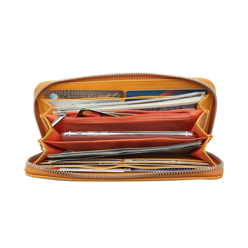 Purse Woven Non Leather - Warm Grey