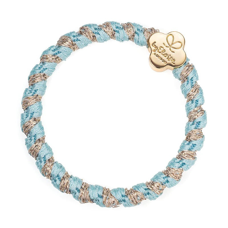 Hair Tie - QUATREFOIL PEPPERMINT/G