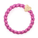 J - Hair Tie - HEART BUBBLEGUM PINK/G