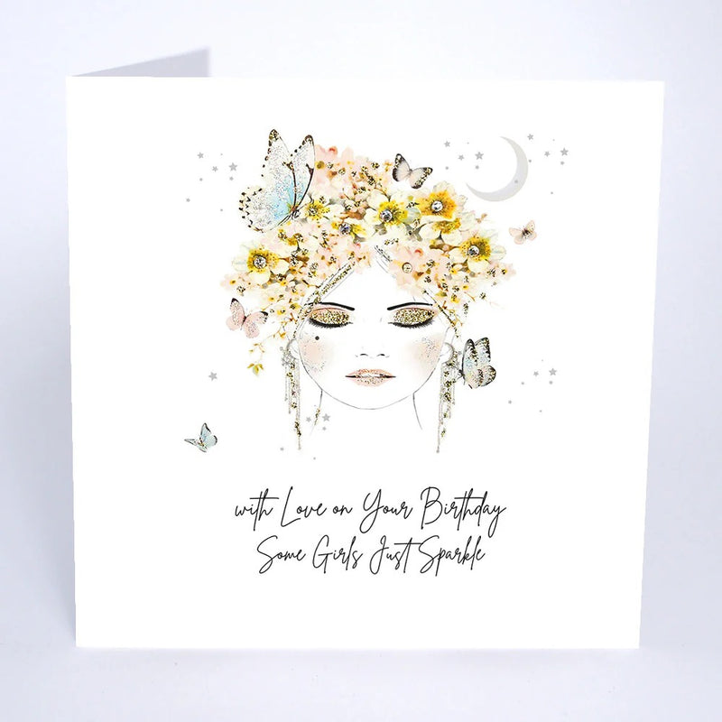 Card 16x16cm - With Love On Your Birthday......