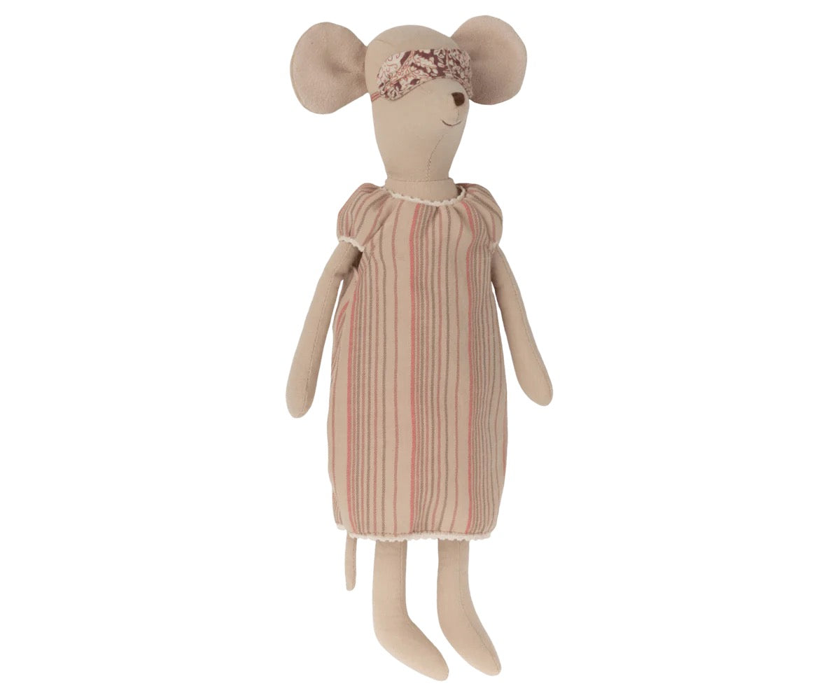 Medium Mouse - Night Gown Striped