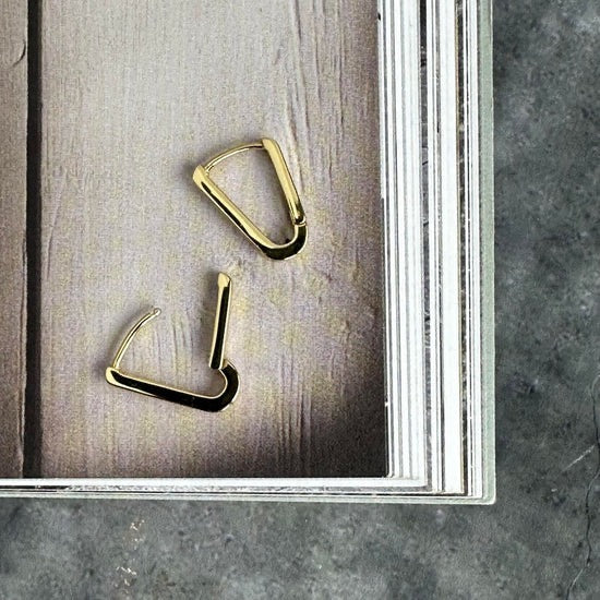 EVALISA - Earrings 925 Sterling Silver - Gold plated