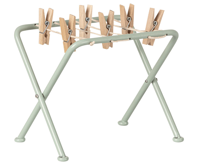 Drying Rack with Pegs - Mint