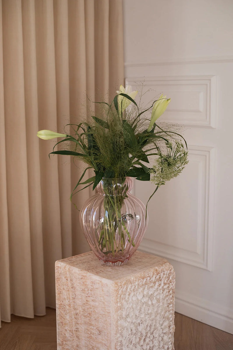 Audrey Vase - Rose - Large