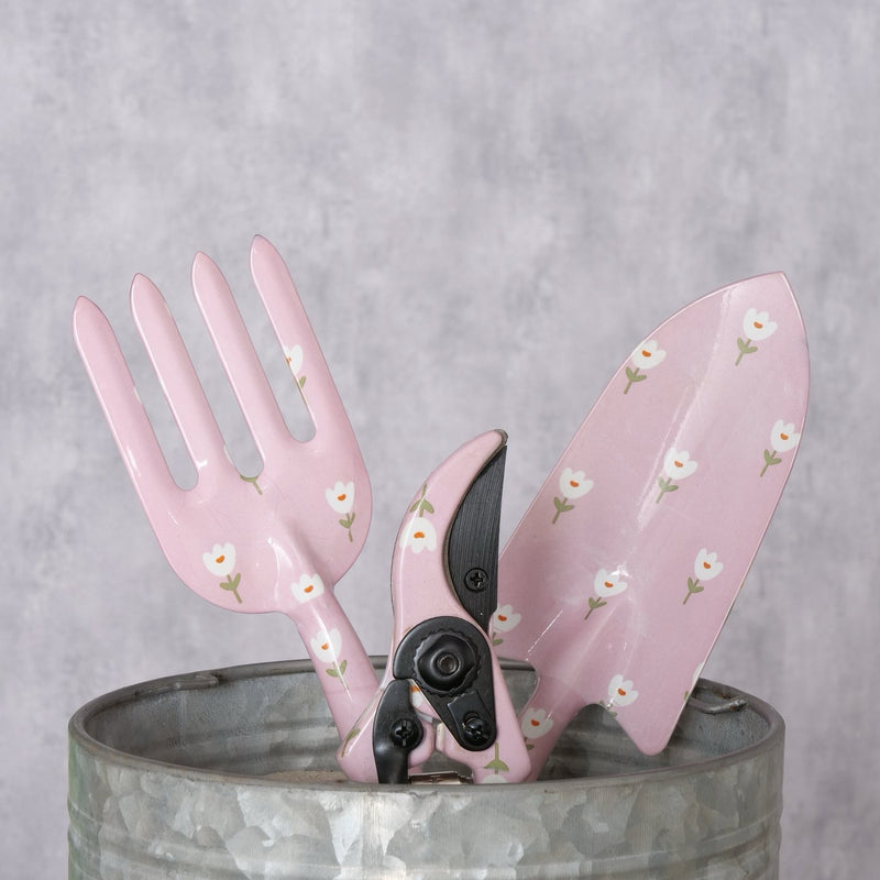 Garden Tool Set - Soft pink